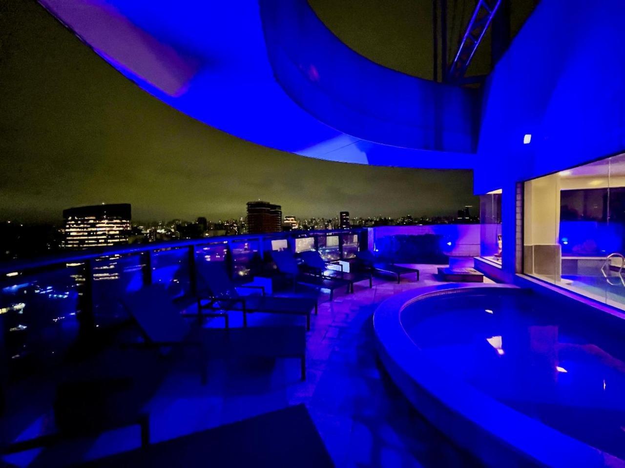 Hotel Flat Premium Faria Lima San Paolo Esterno foto